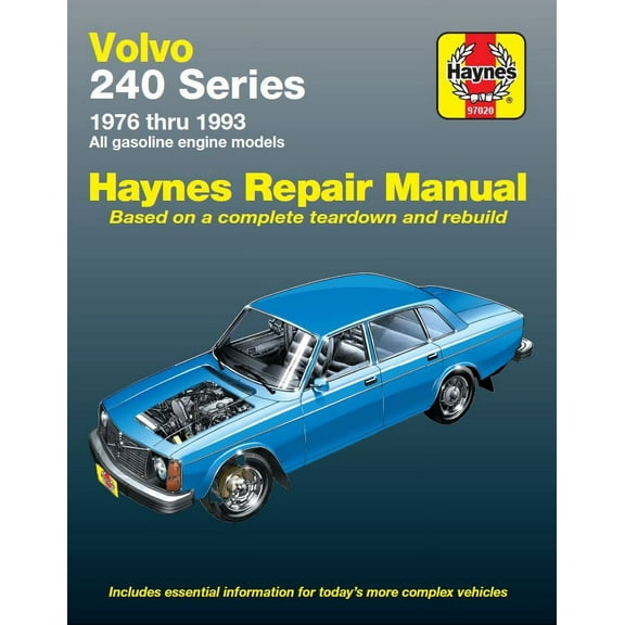 Volvo 240 Series Gas (76-93) Haynes Repair Manual ^