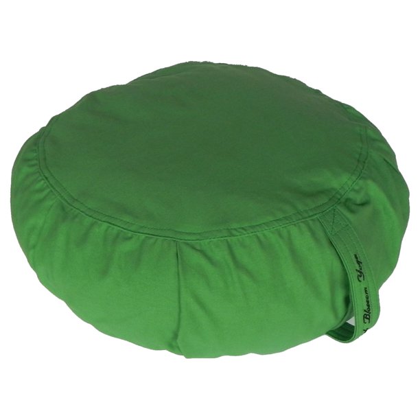 Yoga Meditation Cushion Buckwheat filled removable inner liner Large