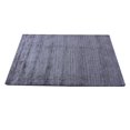 thumbnail image 3 of RUGSOTIC CARPETS HAND KNOTTED LOOM SILK ECO-FRIENDLY AREA RUGS - 9'x12', Rectangle, Gray, Solid Plain Design, High Pile Thick Handmade Anti Skid Area Rugs for Living Room, Bed Room (LSM111), 3 of 5