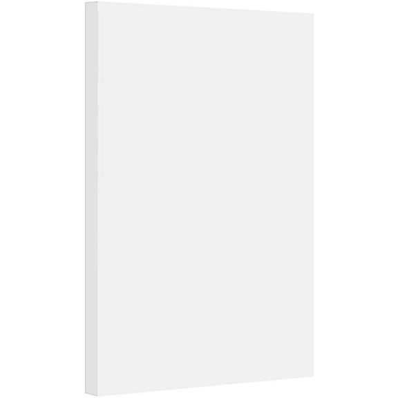 Bright White Paper 70 lb Text Smooth 8.5" x 11" - Pack of 500 Sheets