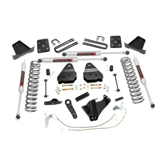 Rough Country 4.5" Lift Kit for 08-10 Ford F-250/F-350 Super Duty 4WD - 47840 Fits select: 2008-2009 FORD F250, 2008-2010 FORD F350