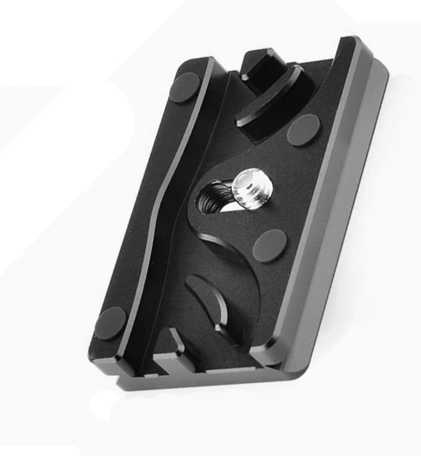 FEFEFW-DSLR Camera Cable Management Clip 1/4Inch Thread and Quick Release Design Camera Cable Clamp Accessories Aluminum Alloy Clip