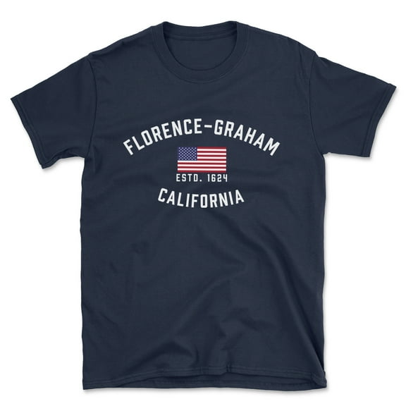 Florence-graham California Patriot Men's Cotton T-Shirt