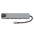 thumbnail image 2 of 8 in 1 Docking Station, USB Port Hub with PD USB C USB3.0 USB2.0 Storage Card Memory Card HD Multimedia Interface RJ45, USB Multiport Adapter for Multi Port Expansion, 2 of 7