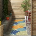 thumbnail image 4 of Nourison Aloha Indoor/Outdoor Multicolor 2' x 6' Area Rug, (2x6), 4 of 11