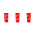 thumbnail image 2 of Ounissouiy Accesorios protectores de cubierta de silicona Portabotellas profesional Reemplazo de tapas de botellas de agua para 18-32-40oz Red M Type1 NO1, 2 of 6