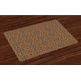 thumbnail image 1 of Ambesonne Mandala Place Mats Set of 4, Vintage Floral Paisleys, Standard Size, Multicolor, 1 of 4