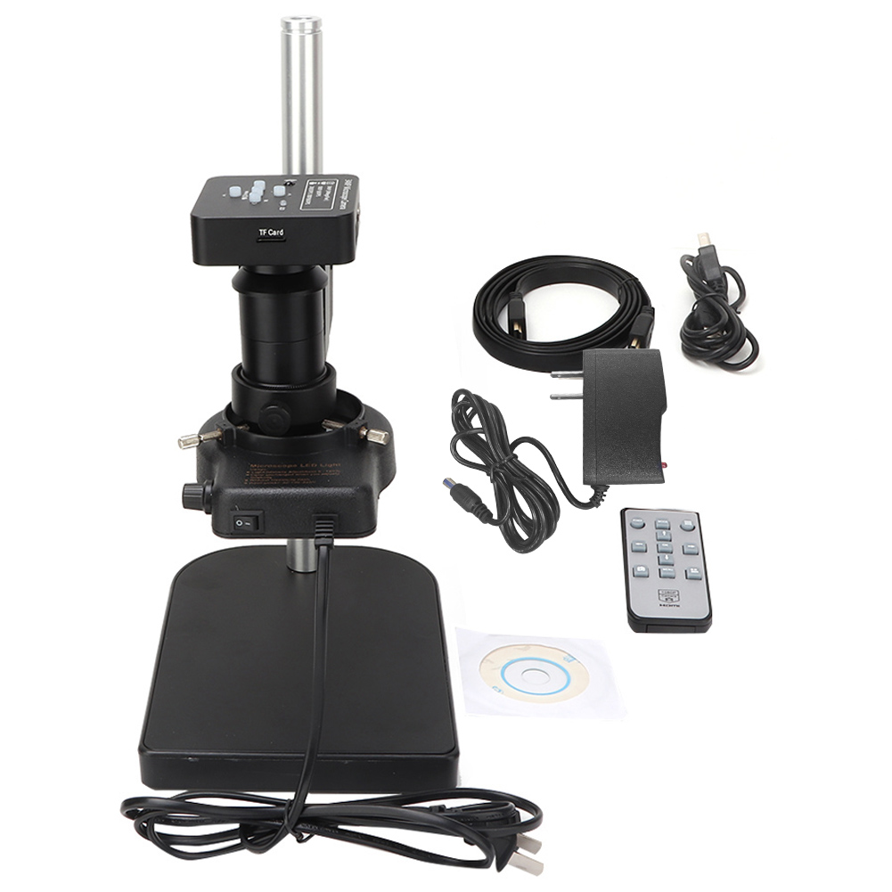 Microscope Power Sensor 34mp Sensor Pixel Digital Microscope Industrial Microscope Set 100-240V ...