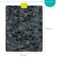 thumbnail image 3 of Alfombra Tapete Decorativa 200x160cm Suave Negro LINIUM, 3 of 8