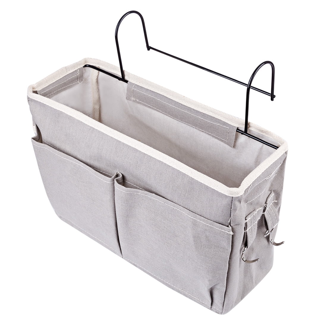 Cloth Bedside Hanging Storage Bag Holder Organizer for Dorm Hospital