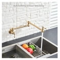 thumbnail image 4 of Foldable Kitchen Faucet Single Cold Single Hole Sink Tap Rotate Folding Spout Brass Pot Filler Tap Wall Mounted ,Easy to Install, 4 of 7