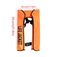 thumbnail image 5 of Chalecas de vida infladas automáticamente para adultos Traje de baño con cinta reflectante Buirnalda grande Múltiples colores Resistencia a la presión de color naranja rojo Advancent OD003395-04, 5 of 5