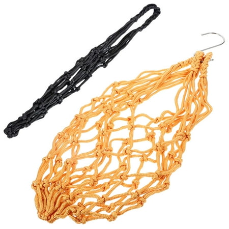 SEWCHICS 2Pcs Chicken Vegetable String Bags Nylon Poultry Carrying Sling Bag Hanging Feeding Tool 1.97X1.97X22.40in