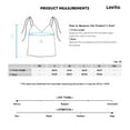 thumbnail image 4 of Lovito Casual Zebra V Neck Lace Zebra Tank Tops & Camis, 4 of 5