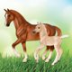thumbnail image 3 of Figura de caballo Breyer Horses Freedom Series Power & Precision, 3 of 3