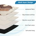 thumbnail image 3 of FORMRS 15"-15.6" Laptop Sleeve Protective Case Soft Carrying Quilted Computer Bag Cover, Cute Chocolate Cakes, 3 of 7