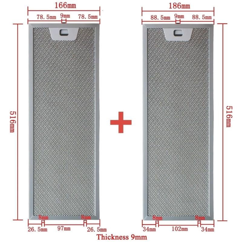 CEORPER Premium Aluminum Range Hood Filters Easy To Clean And Reusable