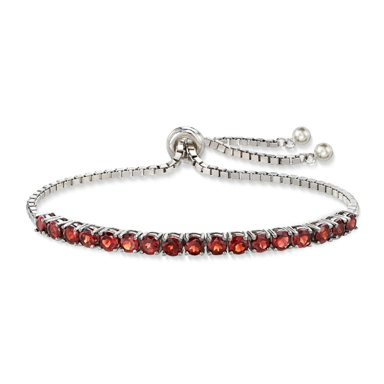 Garnet clearance bolo bracelet