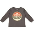 thumbnail image 3 of Inktastic Disc Golfer Vintage Classic Boys or Girls Long Sleeve Toddler T-Shirt, 3 of 5