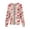Beige-A#3412MM, variant on Cartoon Print Womens Scrub Jacket Warm Up Snap Front Nurse Uniform with Pocket S-5XL Plus Size Womens Scrub Top