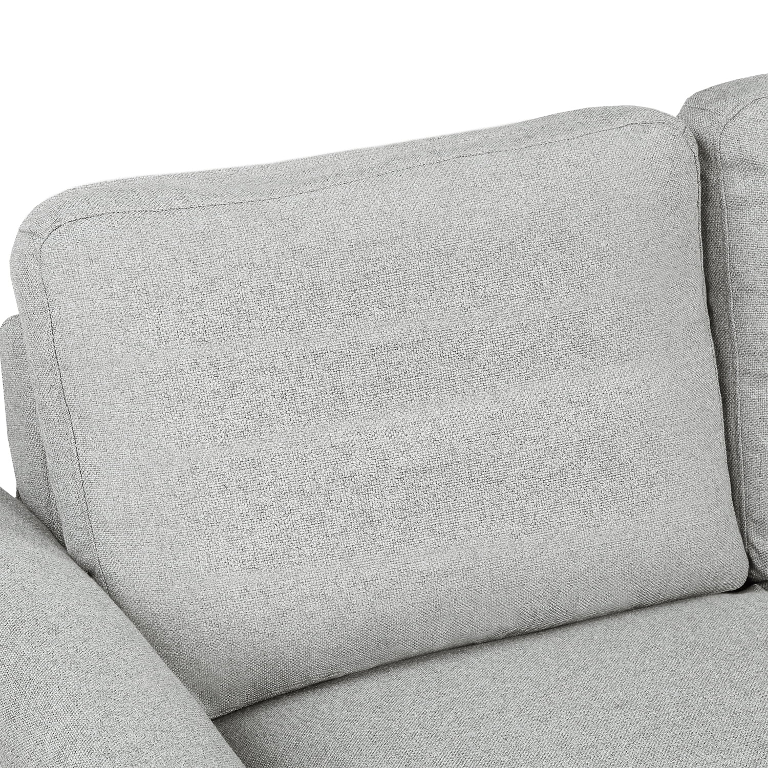 Lowestbes Modern Fabric Loveseat Sofa, Upholstered PU Leather 2-Seat Couch, Wood Double Sofa Chair, Light Gray Lowestbes Modern Fabric Loveseat Sofa, Upholstered PU Leather 2-Seat Couch, Wood Double Sofa Chair, Light Gray