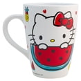 thumbnail image 1 of Taza Grande Belly Ambient 21 Cerámica Hello Kitty Decorado Frutal 900 Ml Blanco, 1 of 4