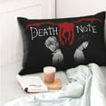 thumbnail image 6 of Death Note Pillowcases Soft Pillow Holder Decorative Cushion Cover Home Decor Rectangular Throw Pillow Covers 20"X30", 6 of 9