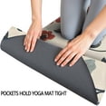 thumbnail image 3 of Pioneer Flower Floral Print Pattern Hot Yoga Mat Towel Non Slip for Hot Yoga - Quick-Drying Yoga Mat Cover with 4 Corner Pockets with Travel Bag - Hot Yoga Towel Non Slip 70"x26", 3 of 6