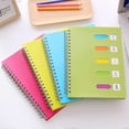 thumbnail image 5 of A5 Spiral Notebook, 6.3x8.2 Inch Green Hardcover Spiral Notebook Lined, Green, 5 of 5