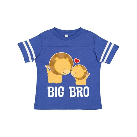 

Inktastic Big Bro Lion Boys Brother Announcement Gift Toddler Boy Girl T-Shirt
