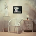 thumbnail image 4 of Goldberger, Jennifer 18x15 Black Modern Framed Museum Art Print Titled - White Flowers in Fuchsia II, 4 of 5
