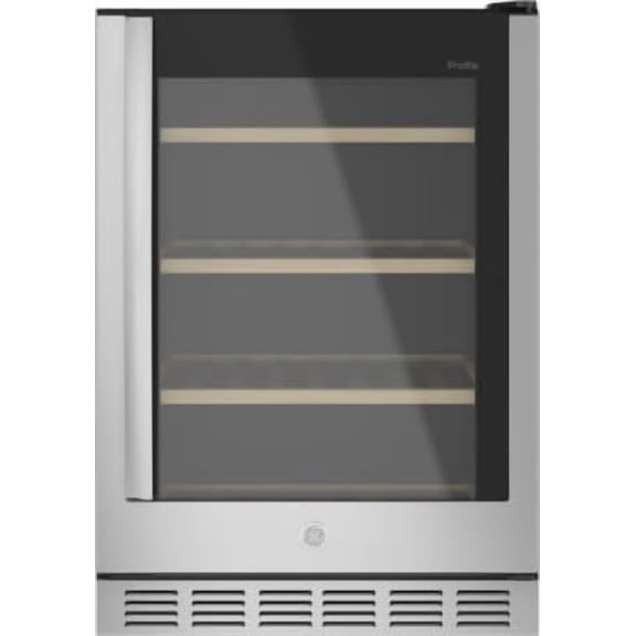 Ge Profile Pvs06bsp Profile 24" Wide 155 Can Capacity Beverage Center - Stainless Steel