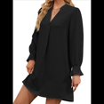 thumbnail image 1 of Vestidos de Verano para Mujer, de Larga, Informales, para Vacaciones en la Playa, Moda 2025 Negro XXL, 1 of 8