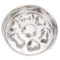 thumbnail image 1 of Comedero Lento para Perros, Cuenco de Acero Engrosado inoxidable, 2 Tazas, Prevenene la Hinchazón, Perros Pequeños, Medianos y Grandes, 1 of 7