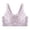 Purple, variant on HGIEYS Womens Comfortable Minimizer V Neck Bras No Underwire,Lace Thin Padded Full Coverage Anti-Sagging & Side Support