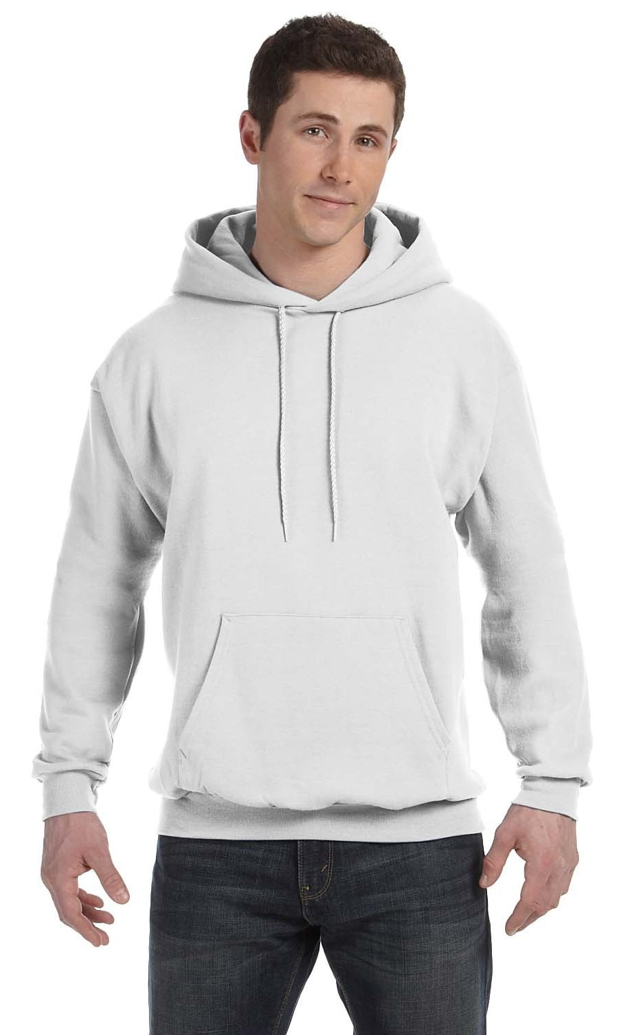 hanes white sweater