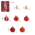 thumbnail image 1 of 26Pcs Mixed Christmas Balls Baubles Xmas Tree Ornament Christmas Home Decoration, 1 of 5