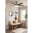 thumbnail image 6 of 52 Inch 5 Blade Ceiling Fan-Brushed Nickel Finish Hinkley Lighting 903352Fbn-Lia, 6 of 22