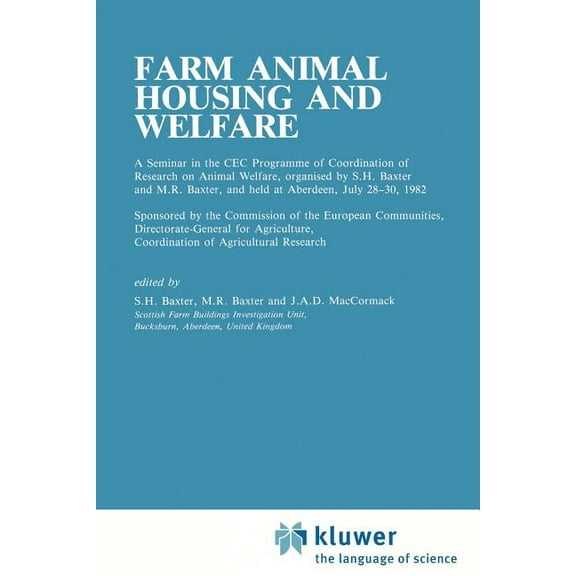 Current Topics in Veterinary Medicine Farm Animal Housing and Welfare, Book 24, (Paperback)