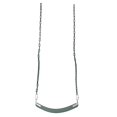 thumbnail image 1 of Outdoor EVA Soft Board Swing, Outdoor Playground Swings Uniform Force 440.9lb Stable EVA and Metal Dark Green  for Gift, 1 of 7