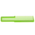 thumbnail image 2 of Peine profesional para cortar el pelo de salón, peine de peluquero para recortar el cabello (verde), 2 of 5