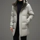 thumbnail image 4 of Chaqueta larga de plumón Dooded para hombre 2024, ropa de diseñador de lujo, ropa gruesa a prueba de frío, relleno avanzado, plumón de ganso informal, 4 of 5