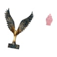 thumbnail image 5 of Wing Statue Ceramic Ginger Jar Decorative Vase Unique Resin Material for Home Living Room Decor, 5 of 8