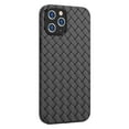 thumbnail image 1 of Lojalitet Compatible with iP14 Pro Max 6.7,Woven &Leather Texture Designing Phone Case,TPU Material，Ultra Thin,black, 1 of 5