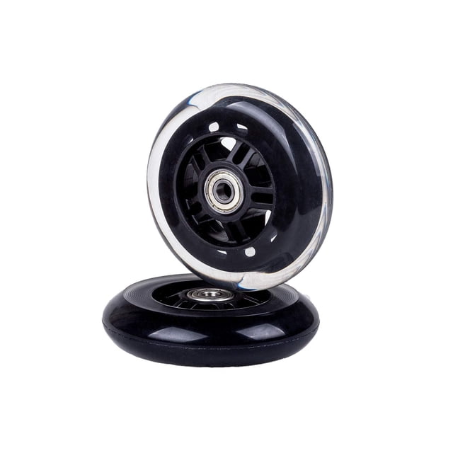 Par de rodamientos Scooter Wheels Little World, 100 mm, poliuretano ABEC-7