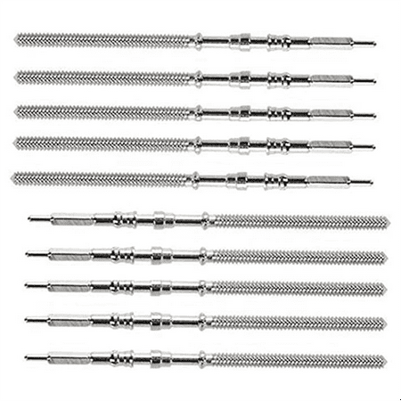 

10Pcs Movement Watch Steel Stem Kit Watch Of Parts NH35 NH36 NH38 NH39 Movement Watch Stem Spare Parts