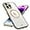 Blue(Magnetic), variant on Clear Phone Case for iPhone 7 Plus Case iPhone 8 Plus Case, Transparent Soft TPU Plating Bumper Anti-Scratch Shockproof Protective Case Cover - Lilac Purple