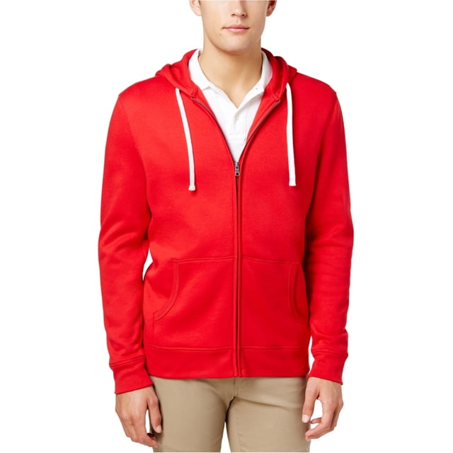 Club Room Sweat à Capuche en Molleton pour Hommes, Rouge, TTG