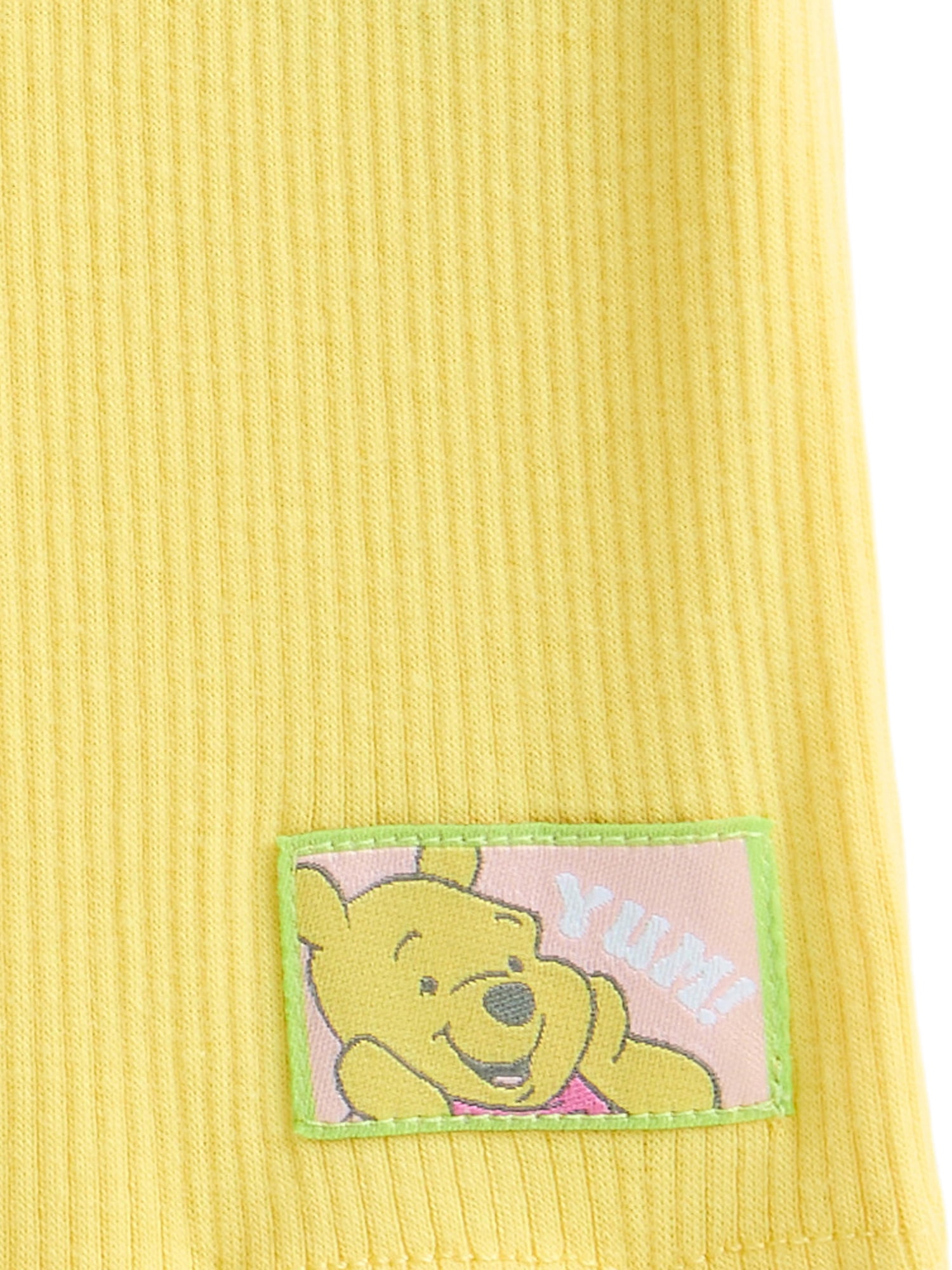 Winnie the Pooh Baby Girls Graphic Tee and Bike Shorts Set, 2-Piece, Sizes 0/3M-24M