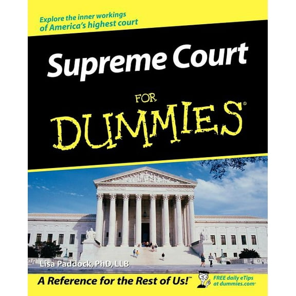 For Dummies Supreme Court for Dummies, (Paperback)